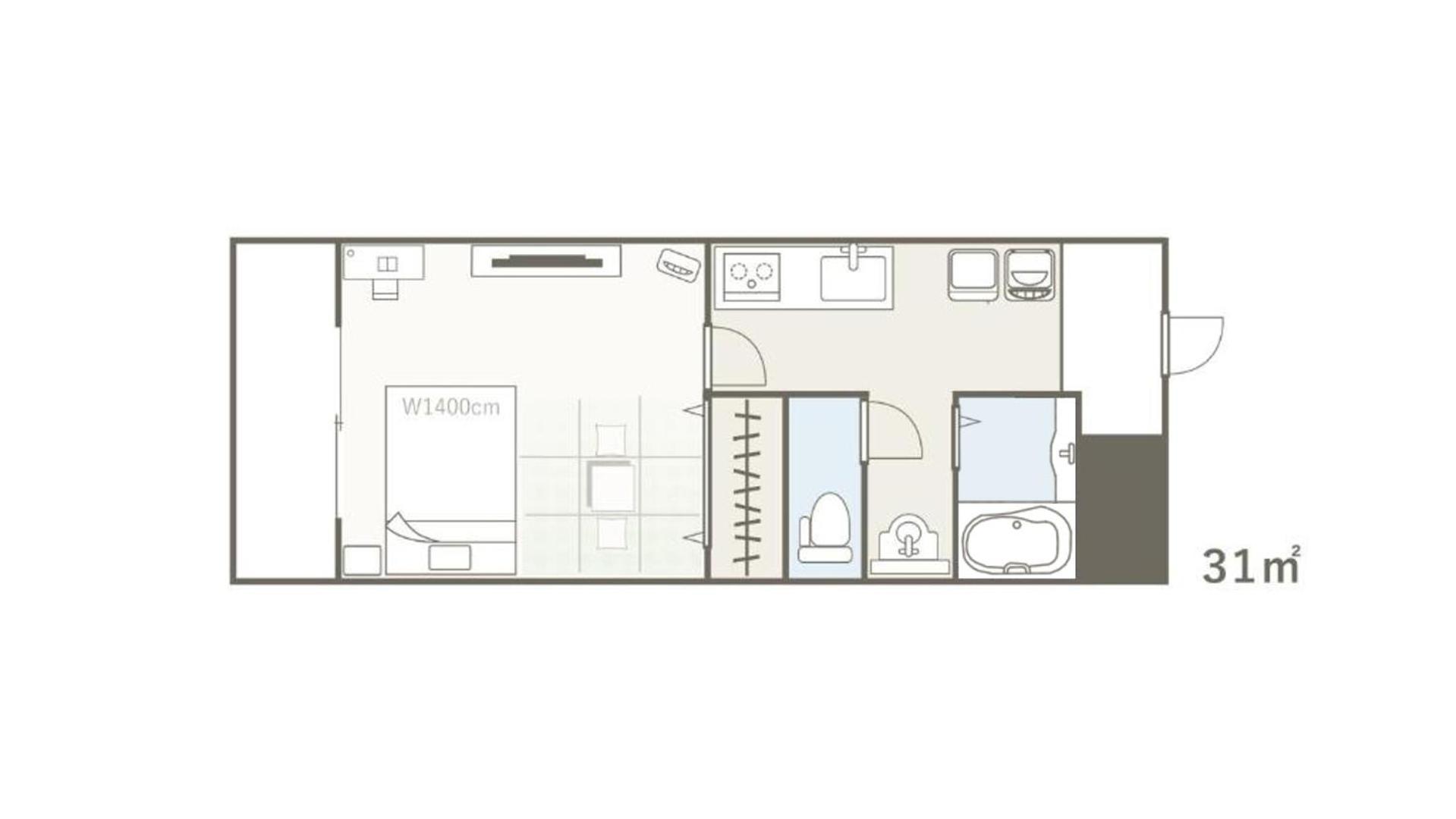 Residence Hotel Takayama Station Kamer foto